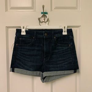 Dark Wash jean Shorts SIZE 6